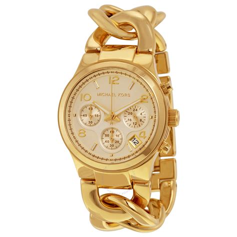 michael kors gold link bracelet watch 3124|Michael Kors MK Astor Link Ladies' Gold Tone Bracelet Watch.